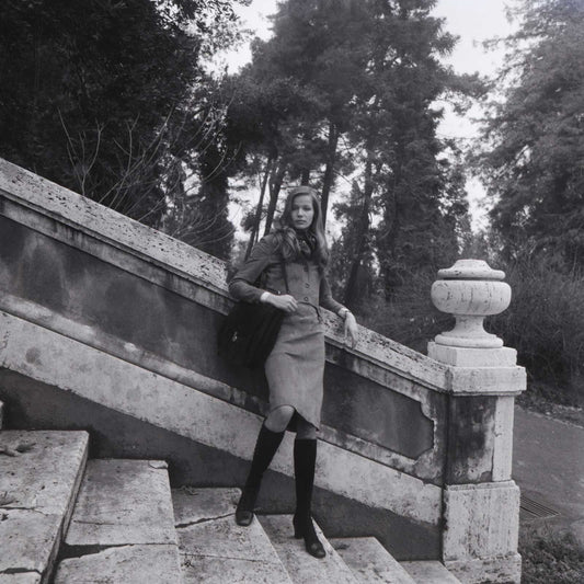 Veruschka's Staircase Pose